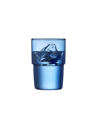 LYNGBY GLAS | Lot de 2 verres à boire TORINO 40 cl Bleu | blau